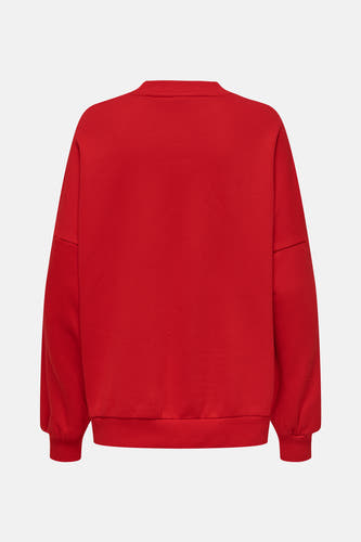 Sweater met ronde hals Rood - ONLY®