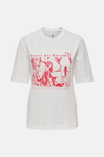 T-shirt (korte mouwen) Wit - ONLY®