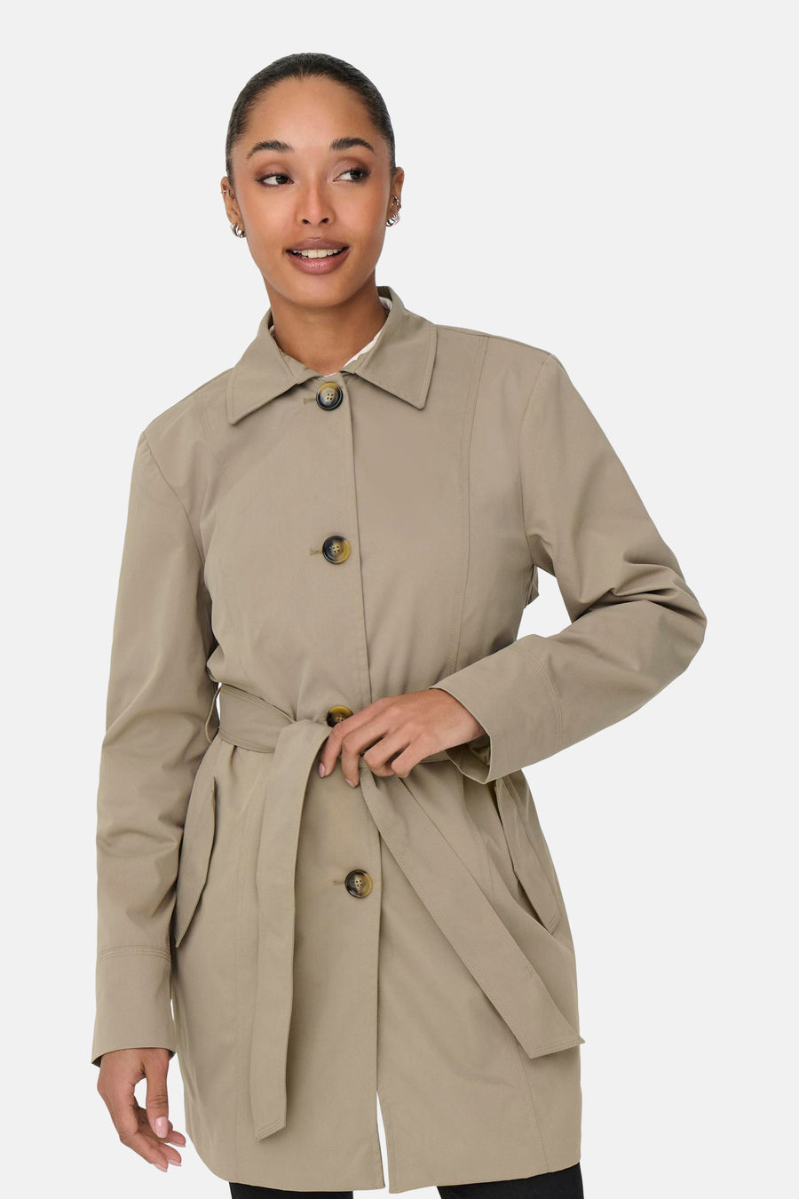 Lange jas Beige - JDY