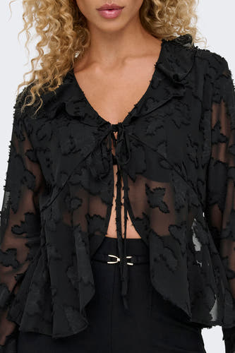 Blouse (lange mouwen) Zwart - ONLY®