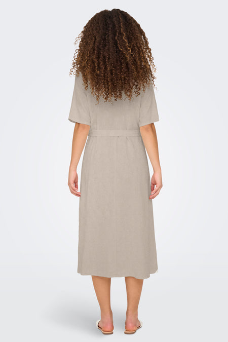 Kleedjes (korte mouwen) Beige - JDY