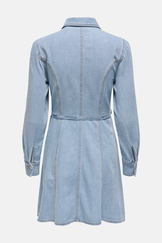 Kleedjes (lange mouwen) Light blue denim - JDY