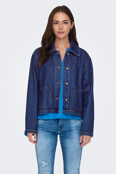 Jeansjas Dark blue denim - ONLY®