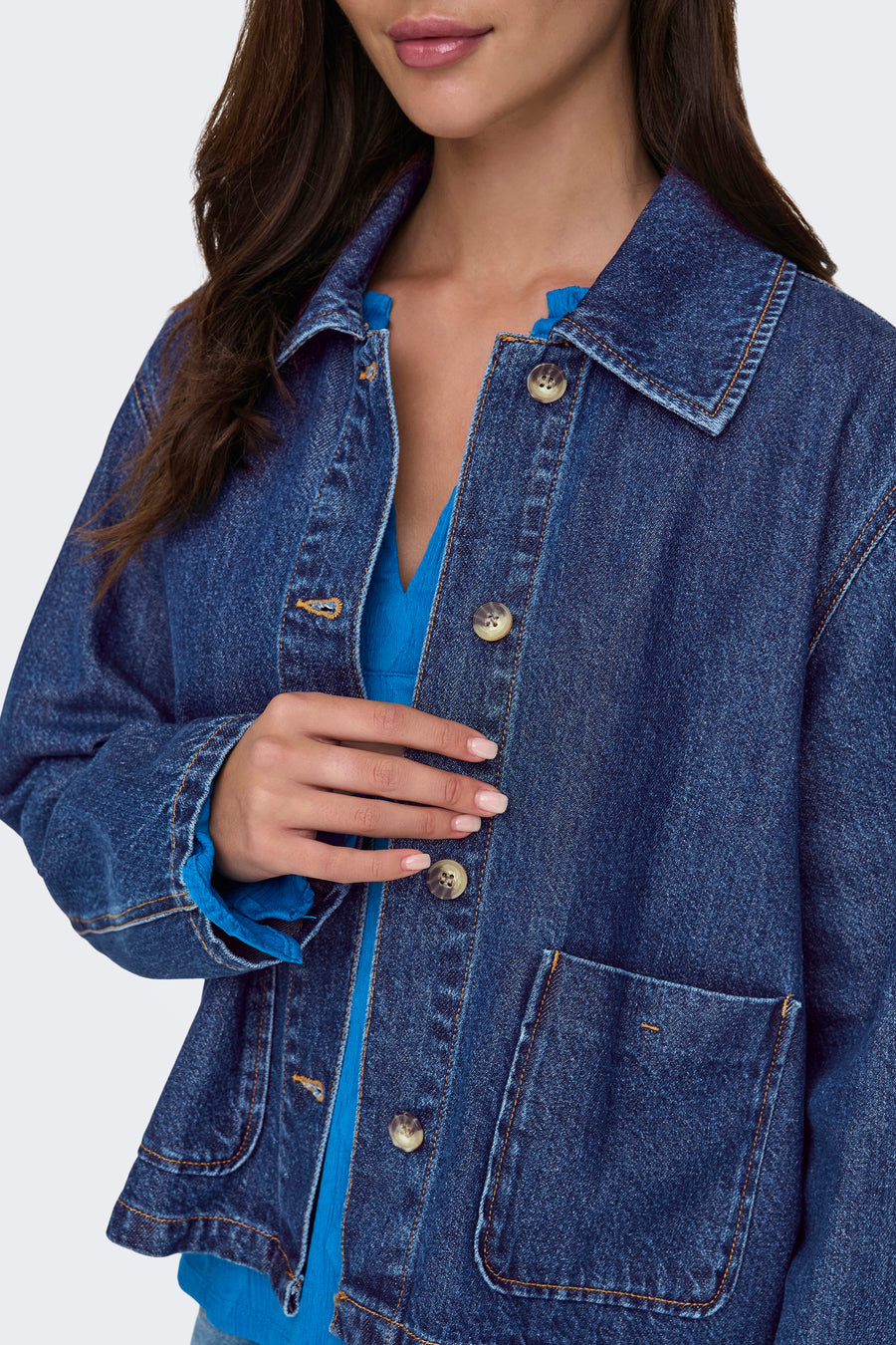 Jeansjas Dark blue denim - ONLY®
