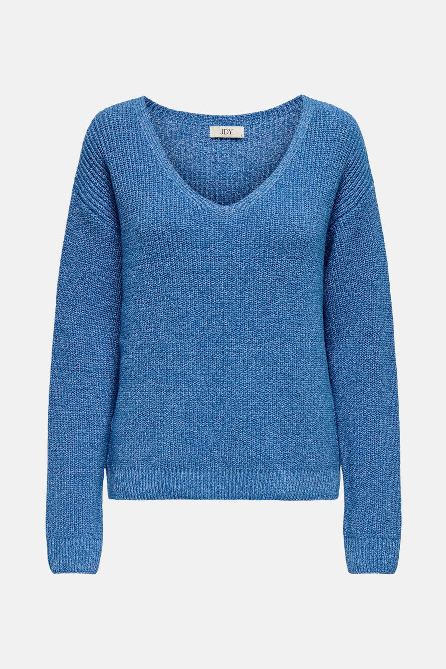 Trui met V-hals Blauw - JDY