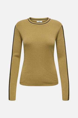 Trui met ronde hals Beige - JDY