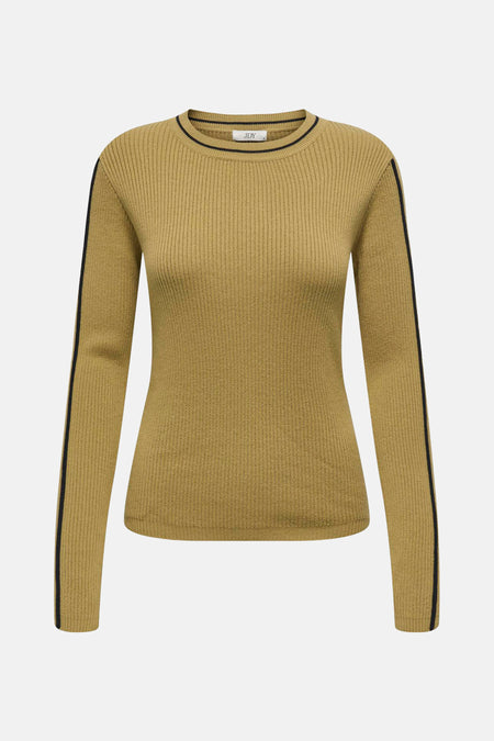 Trui met ronde hals Beige - JDY