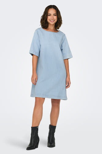 Kleedjes (korte mouwen) Light blue denim - ONLY®