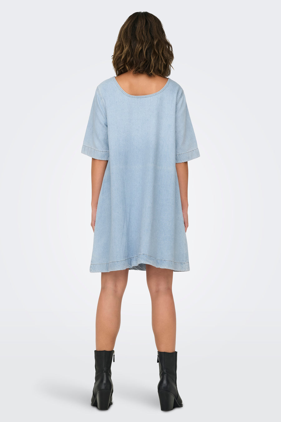 Kleedjes (korte mouwen) Light blue denim - ONLY®