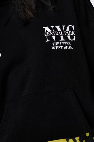 Sweater met kap Zwart - ONLY®