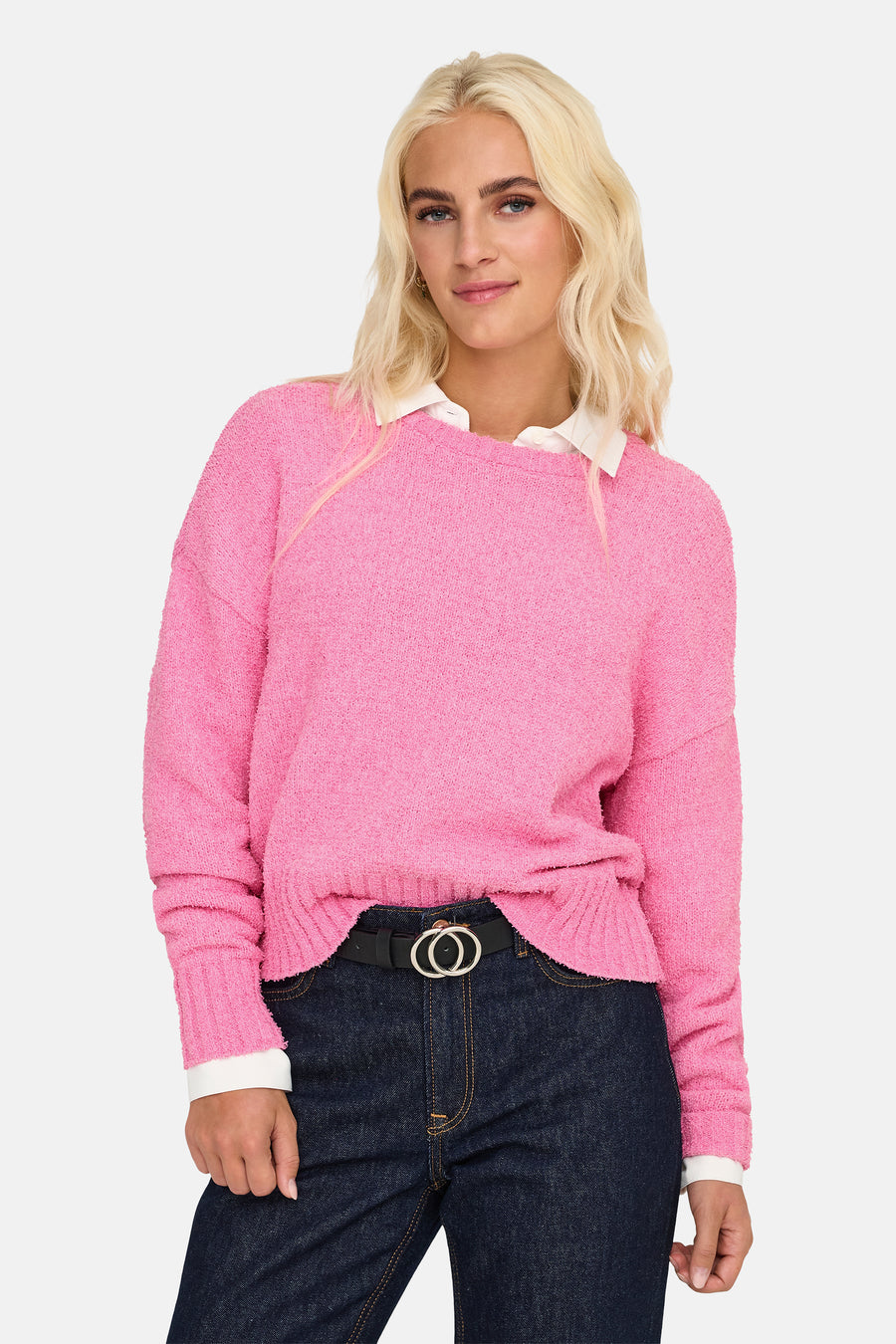 Trui met ronde hals Roze - ONLY®
