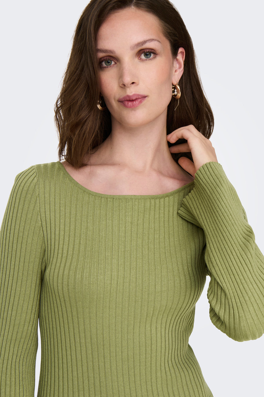 Kleedjes (lange mouwen) Groen - ONLY®