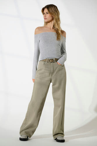 Top (lange mouwen) Grijs - ONLY®