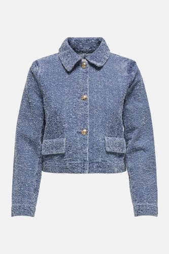 Korte jas Mid blue denim - JDY