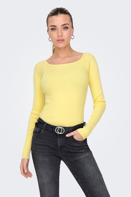 Top (lange mouwen) Geel - ONLY®