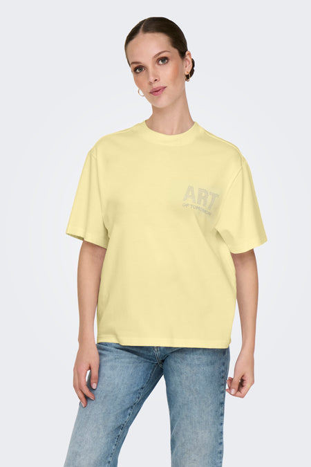 Top (korte mouwen) Geel - ONLY®