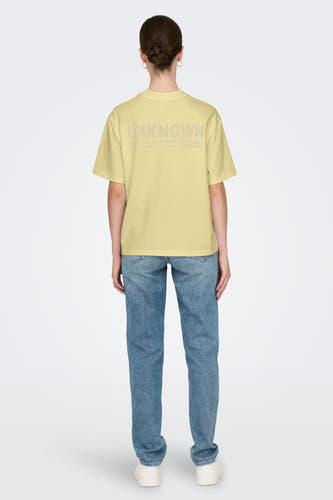 Top (korte mouwen) Geel - ONLY®