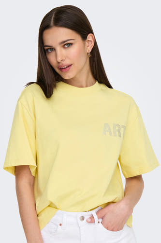 Top (korte mouwen) Geel - ONLY®
