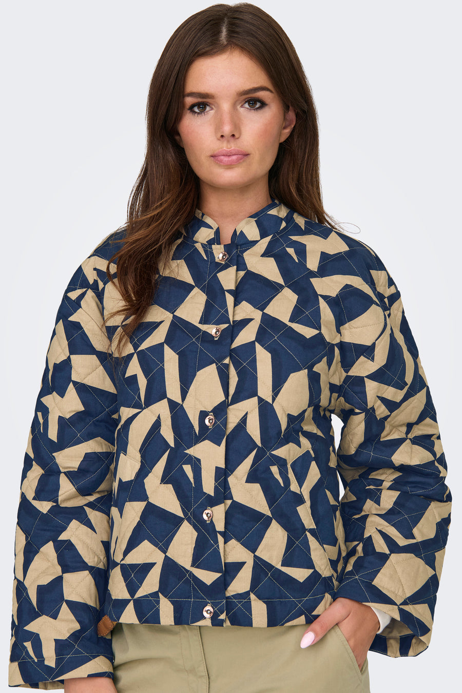 Korte jas Blauw - JDY