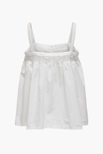 Blouse (zonder mouwen) Wit - JDY
