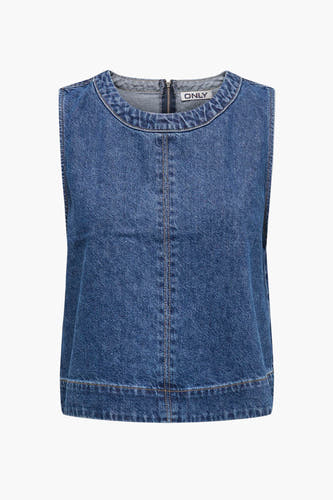 Blouse (zonder mouwen) Mid blue denim - ONLY®