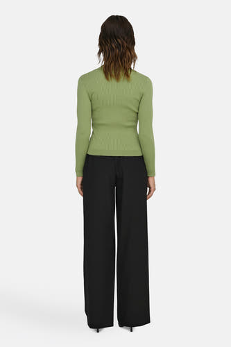 Trui met V-hals Groen - ONLY®
