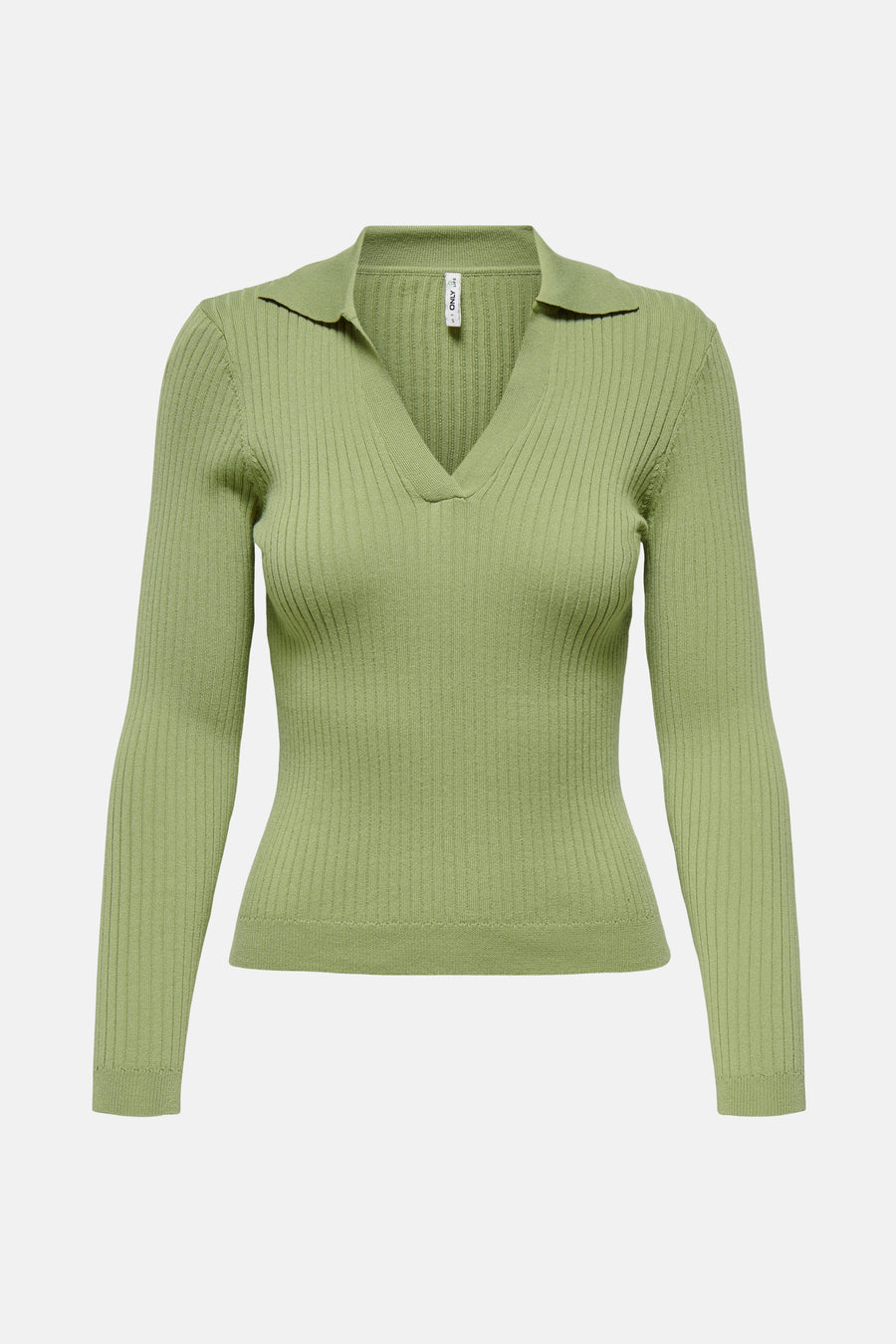 Trui met V-hals Groen - ONLY®