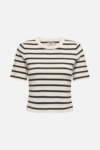 T-shirt (korte mouwen) Ecru - ONLY®
