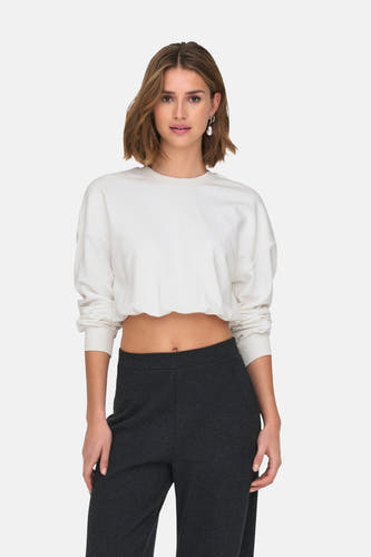 Sweater met ronde hals Wit - ONLY®