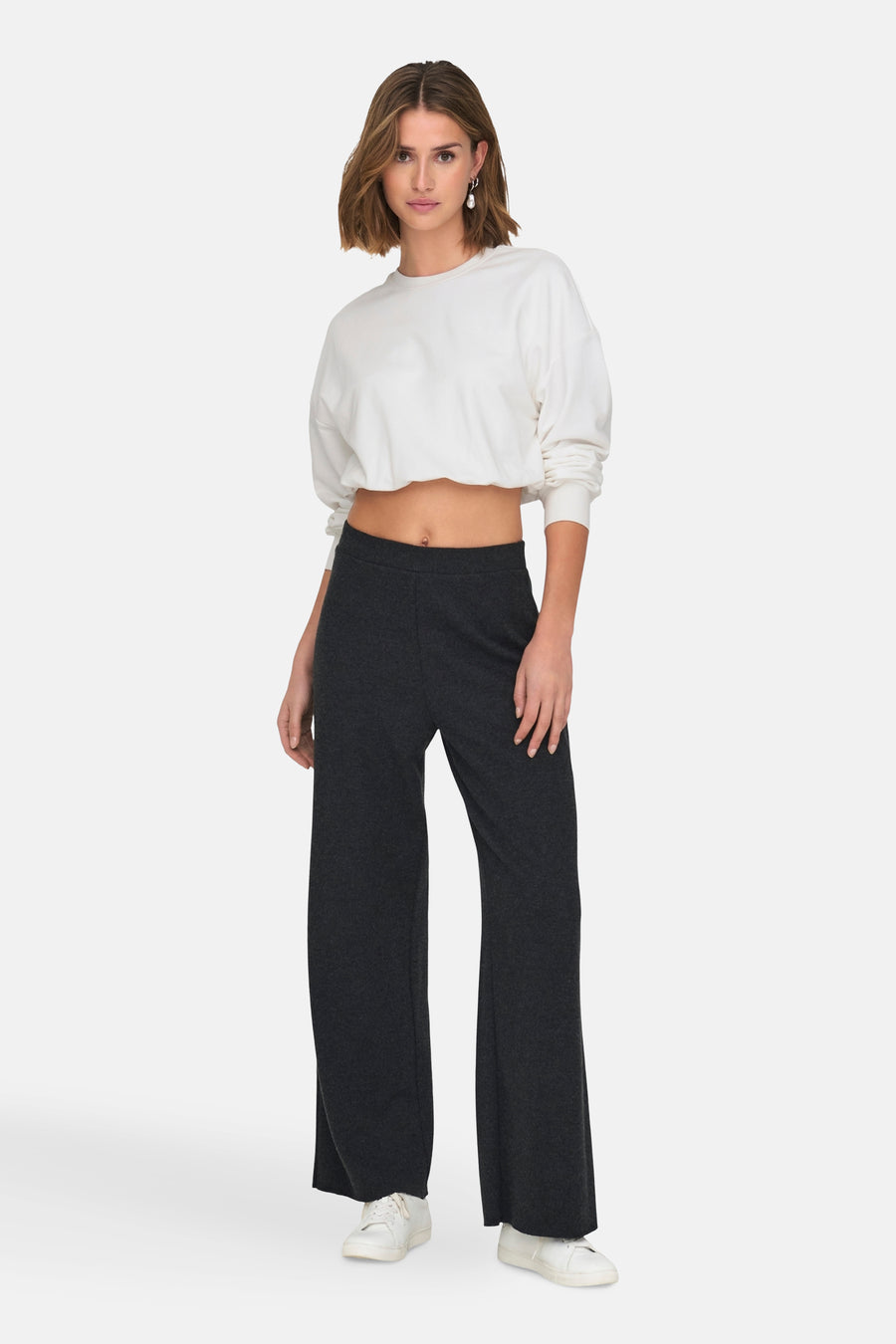 Sweater met ronde hals Wit - ONLY®