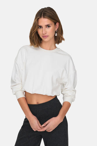 Sweater met ronde hals Wit - ONLY®