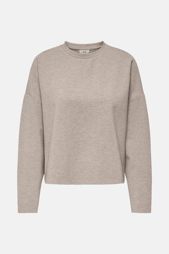 Sweater met ronde hals Beige - JDY