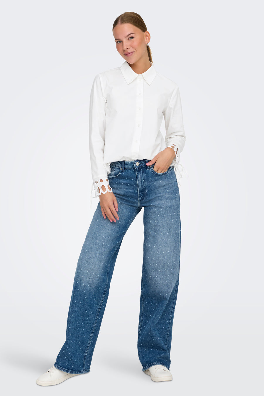 Hemd (lange mouwen) Wit - JDY