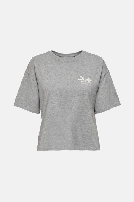 T-shirt (korte mouwen) Grijs - JDY