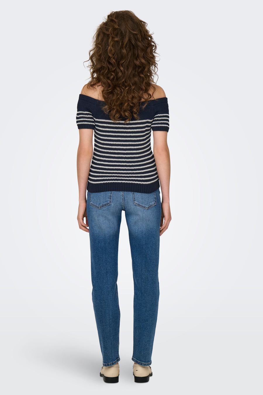 Trui (offshoulder) Blauw - JDY