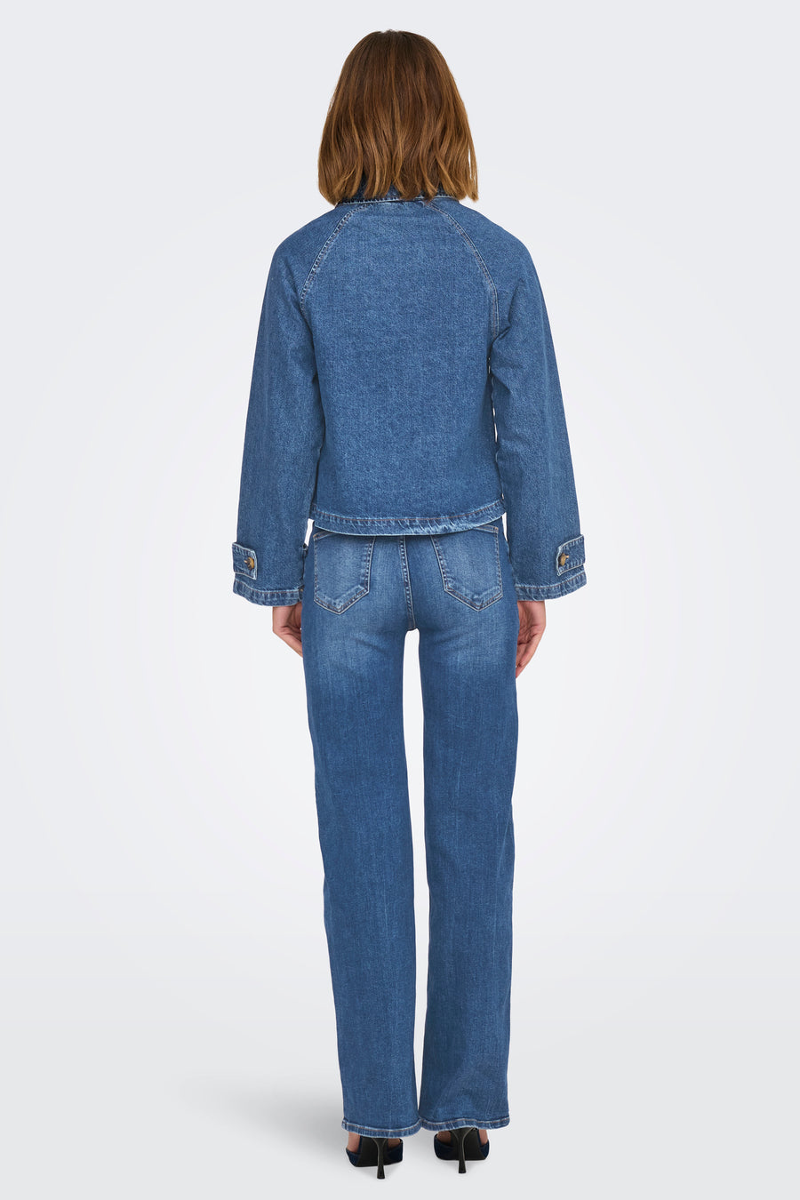 Korte jas Mid blue denim - ONLY®