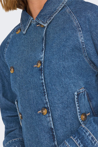 Korte jas Mid blue denim - ONLY®