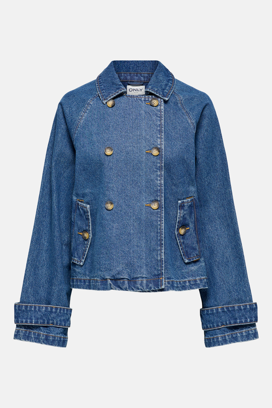 Korte jas Mid blue denim - ONLY®