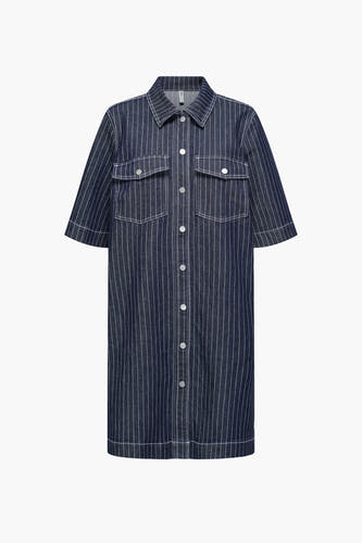 Kleedjes (korte mouwen) Dark blue denim - ONLY®