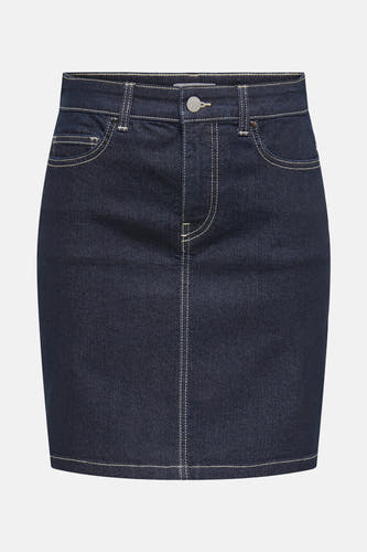 Rok (kort) Dark blue denim - JDY