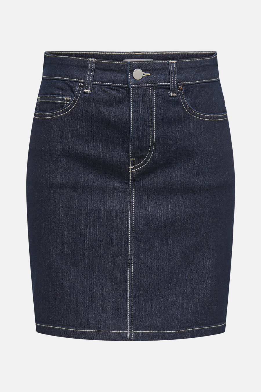 Rok (kort) Dark blue denim - JDY