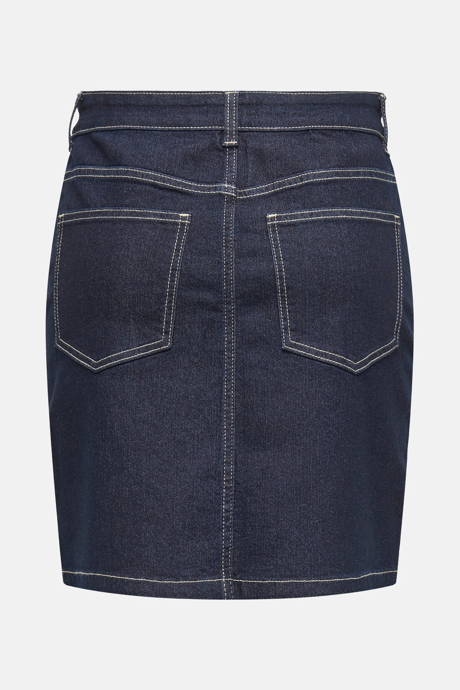 Rok (kort) Dark blue denim - JDY