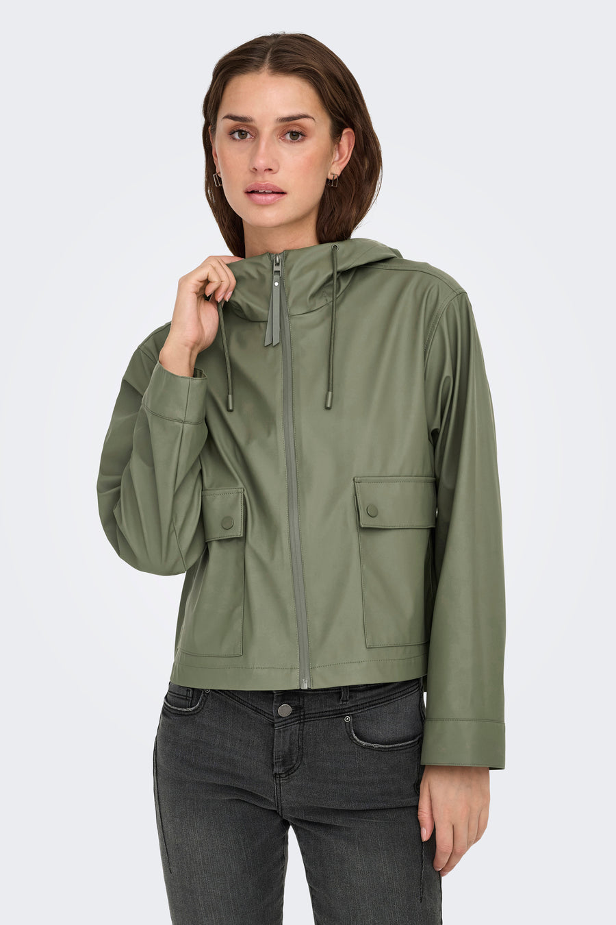 Regenjas Groen - ONLY®