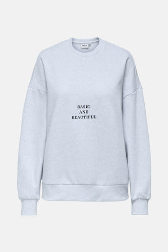 Sweater met ronde hals Grijs - ONLY®