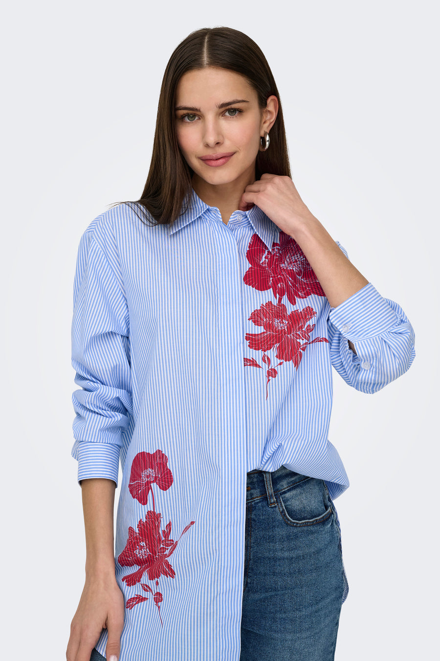 Hemd (lange mouwen) Blauw - ONLY®