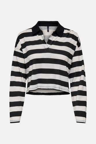 Polo's (lange mouwen) Zwart - ONLY®