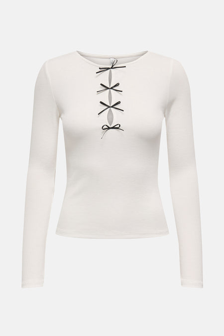 Top (lange mouwen) Wit - ONLY®