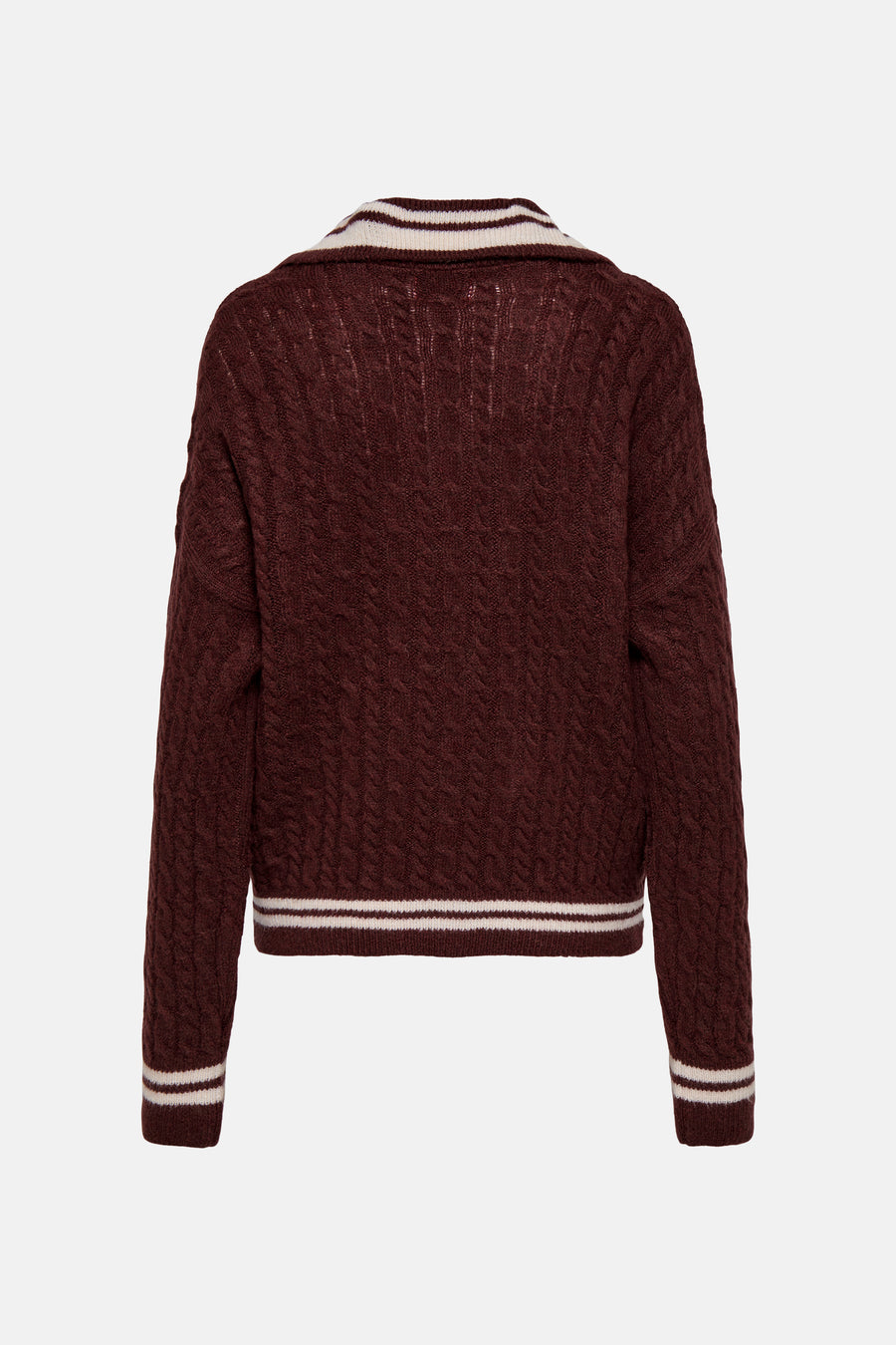 Trui met V-hals Rood - ONLY®