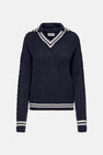 Trui met V-hals Blauw - ONLY®