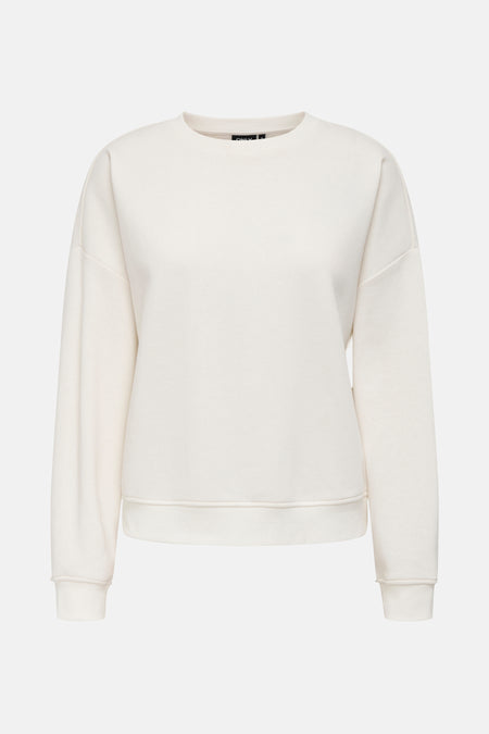 Sweater met ronde hals Ecru - ONLY®